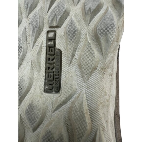 Merrell Women's Suede Hiking Shoes Size 7.5 Q Form 2 Gray, Taupe Durable & Comfy - Picture 8 of 9